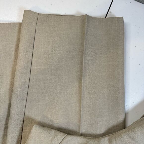 NWOT M Collection Plus Size Elastic Waist Khaki Pull On Dress Pants - Size 22 - Picture 9 of 10